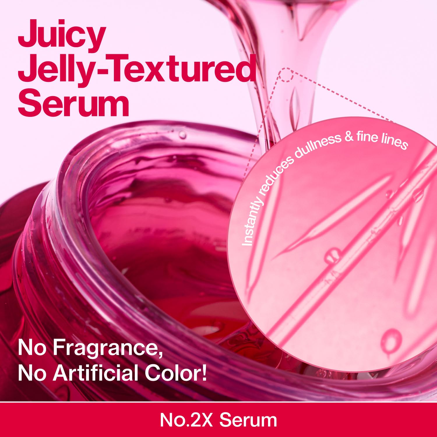 Numbuzin No. 2 Rose PDRN Collagen 2x Plumping Serum