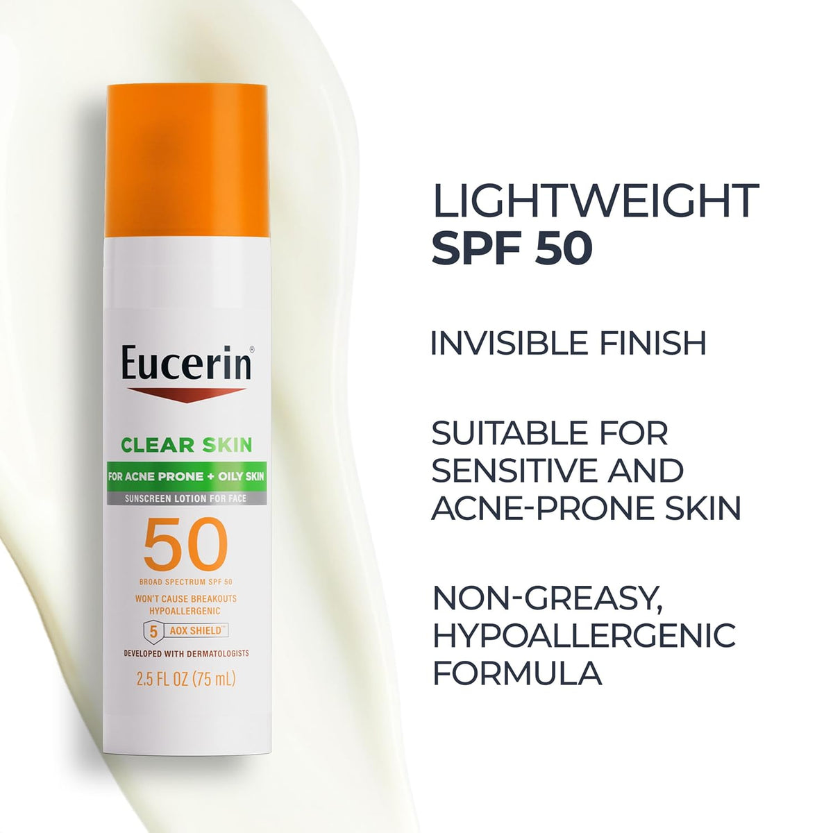 Eucerin Clear Skin For Acne + Oily Skin SPF 50