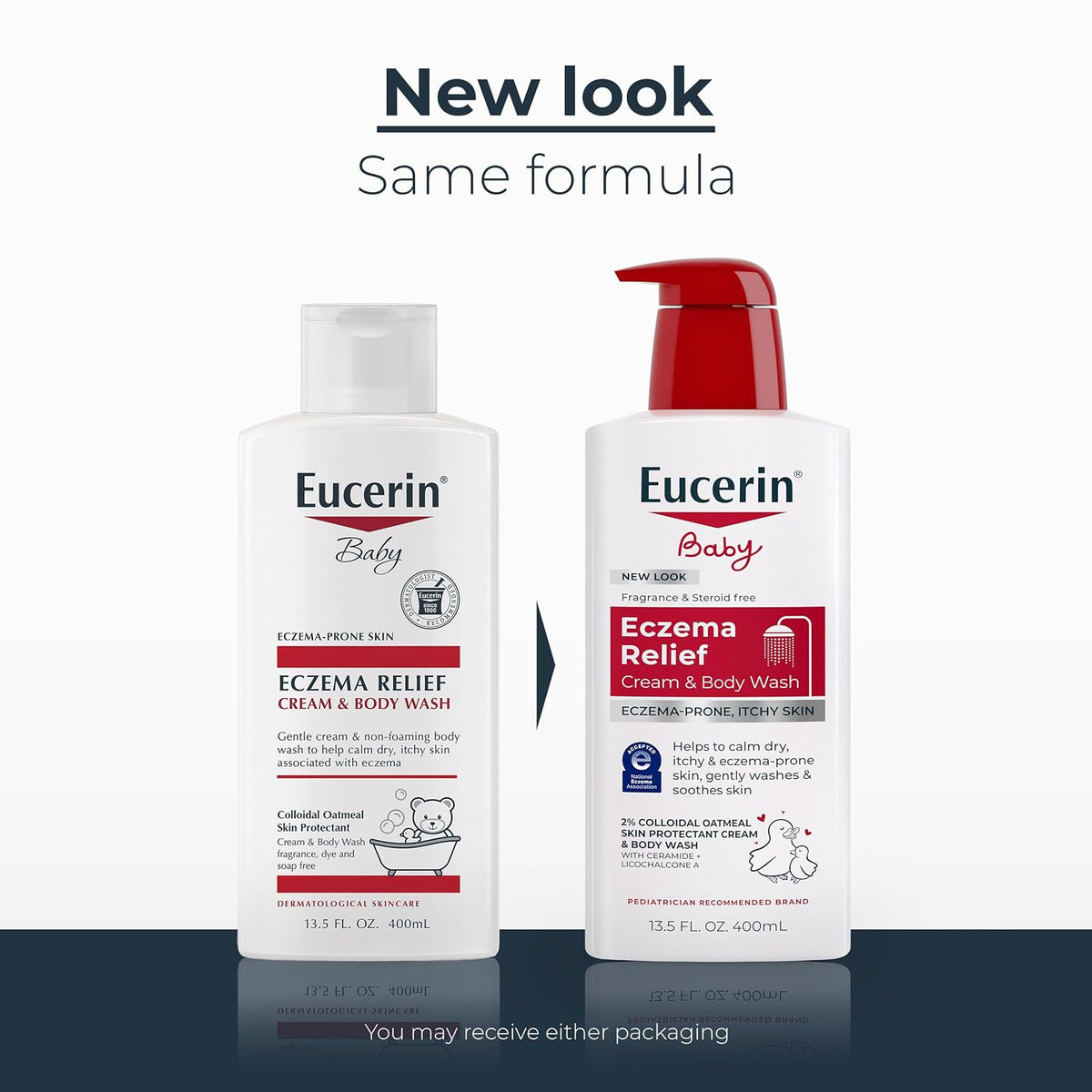 Eucerin Baby Eczema Relief Cream and Body Wash