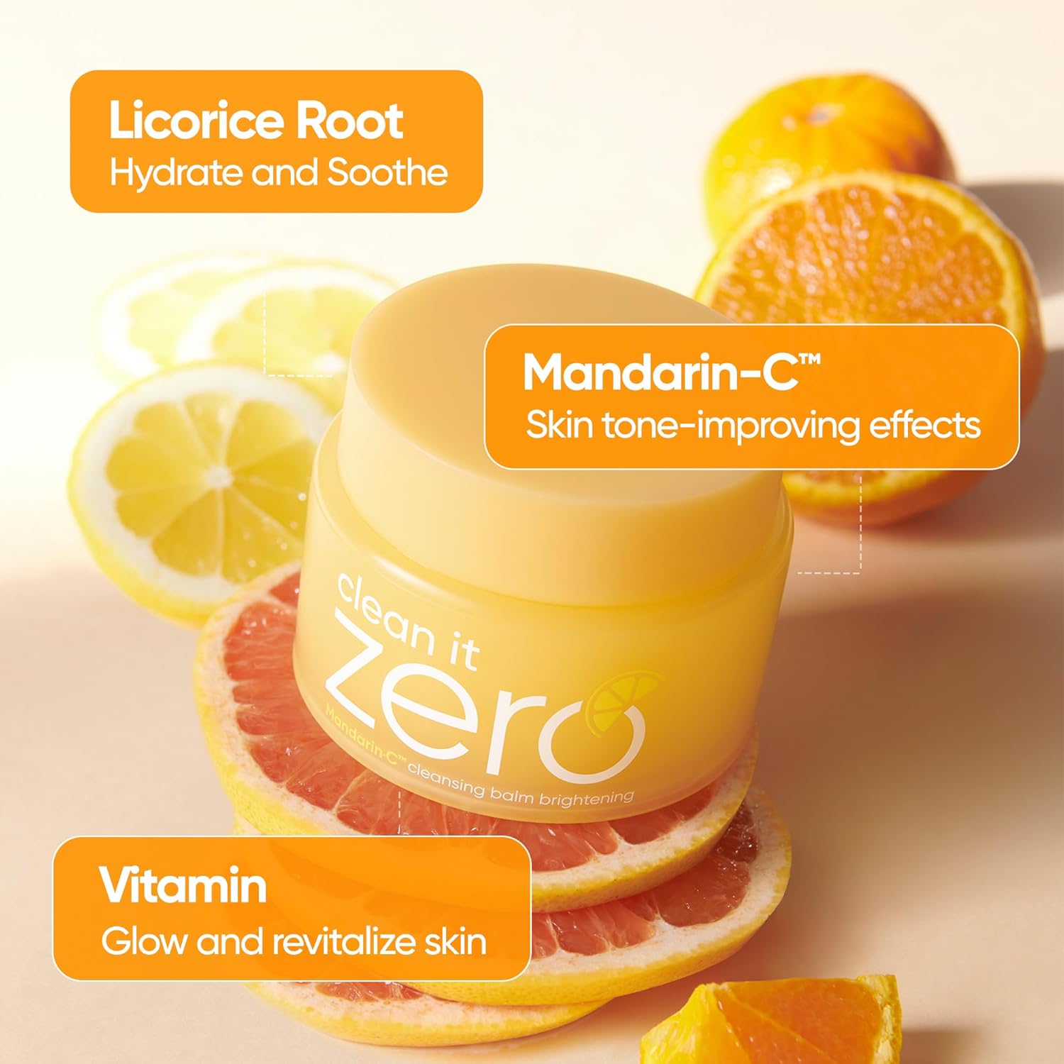 Banila Co Mandarin C Clean It Zero Cleansing Balm