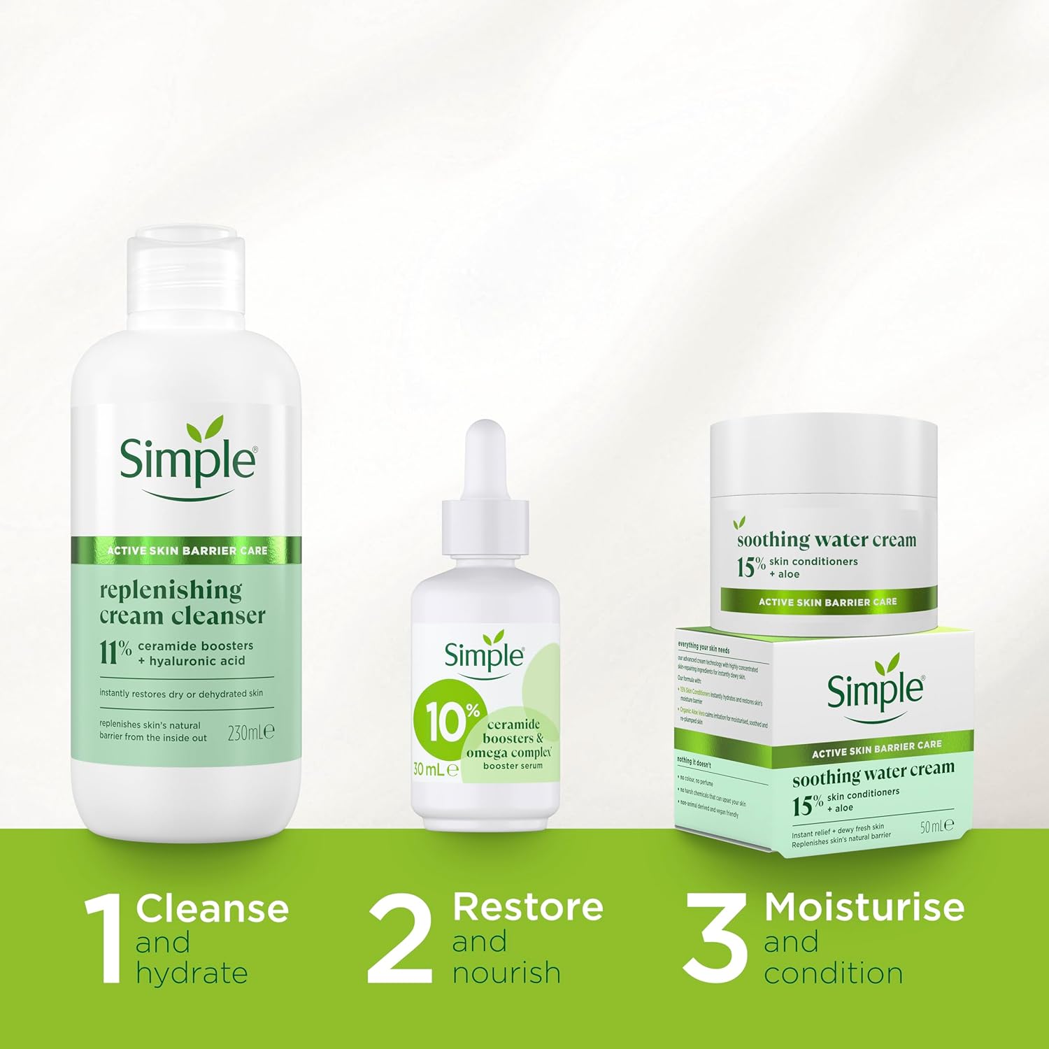 Simple Ceramide Boosters & Omega Complex Serum