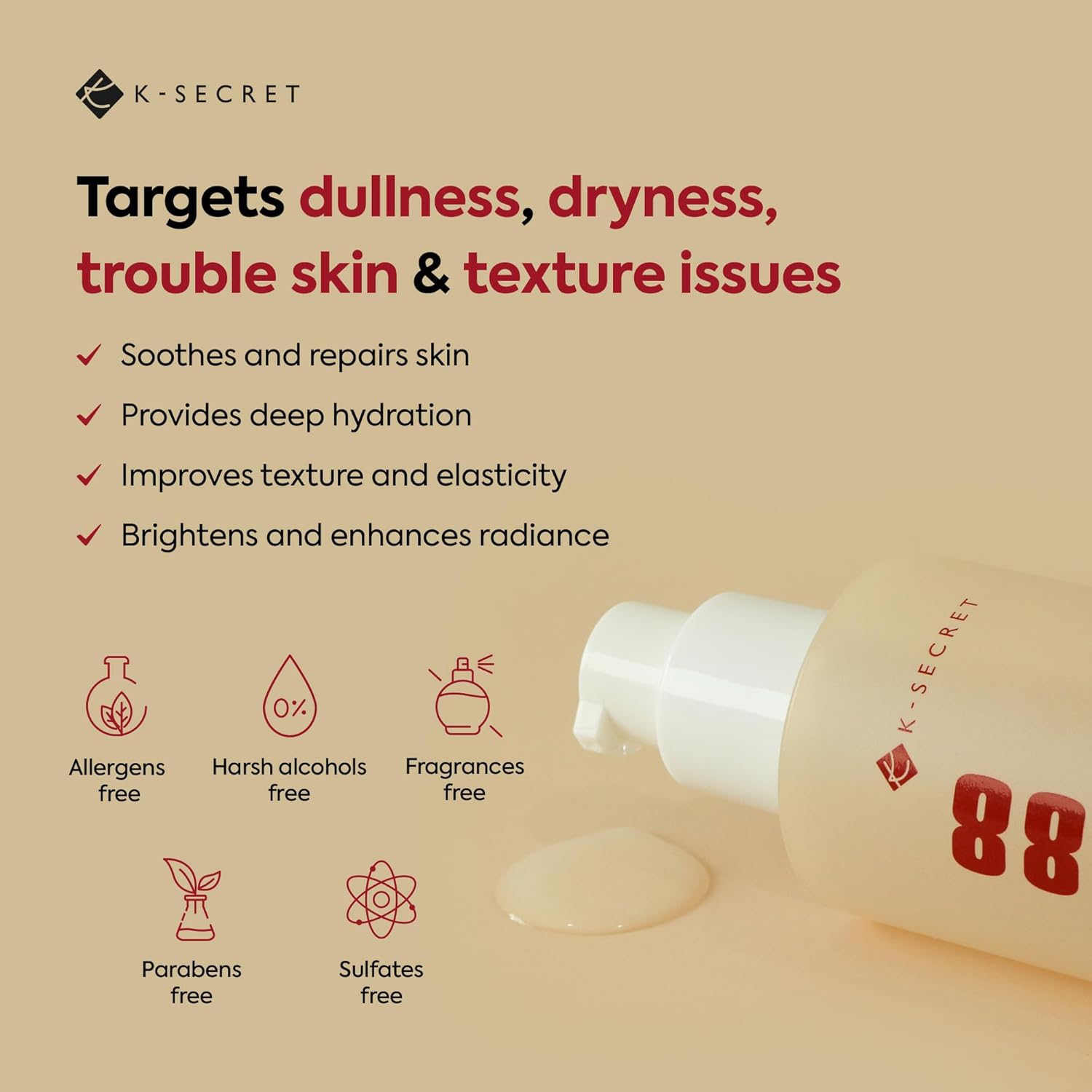 K-Secret Seoul 1988 Snail Mucin Essence 97% + Rice