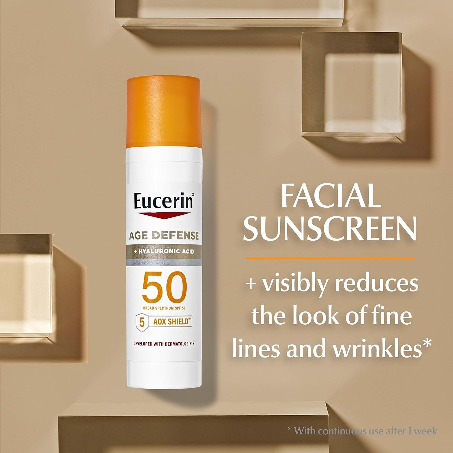 Eucerin Age Defense Face Sunscreen Lotion SPF 50