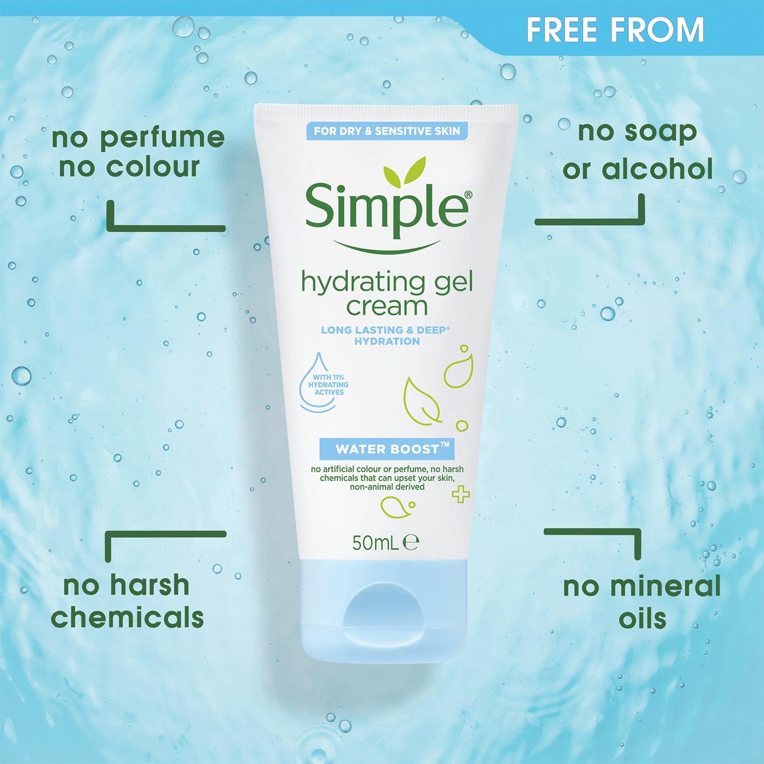 Simple Water Boost Hydrating Gel Cream