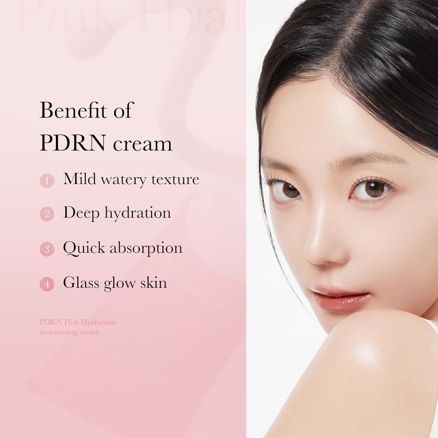 Medicube PDRN Pink Hyaluronic Moisturizing Cream