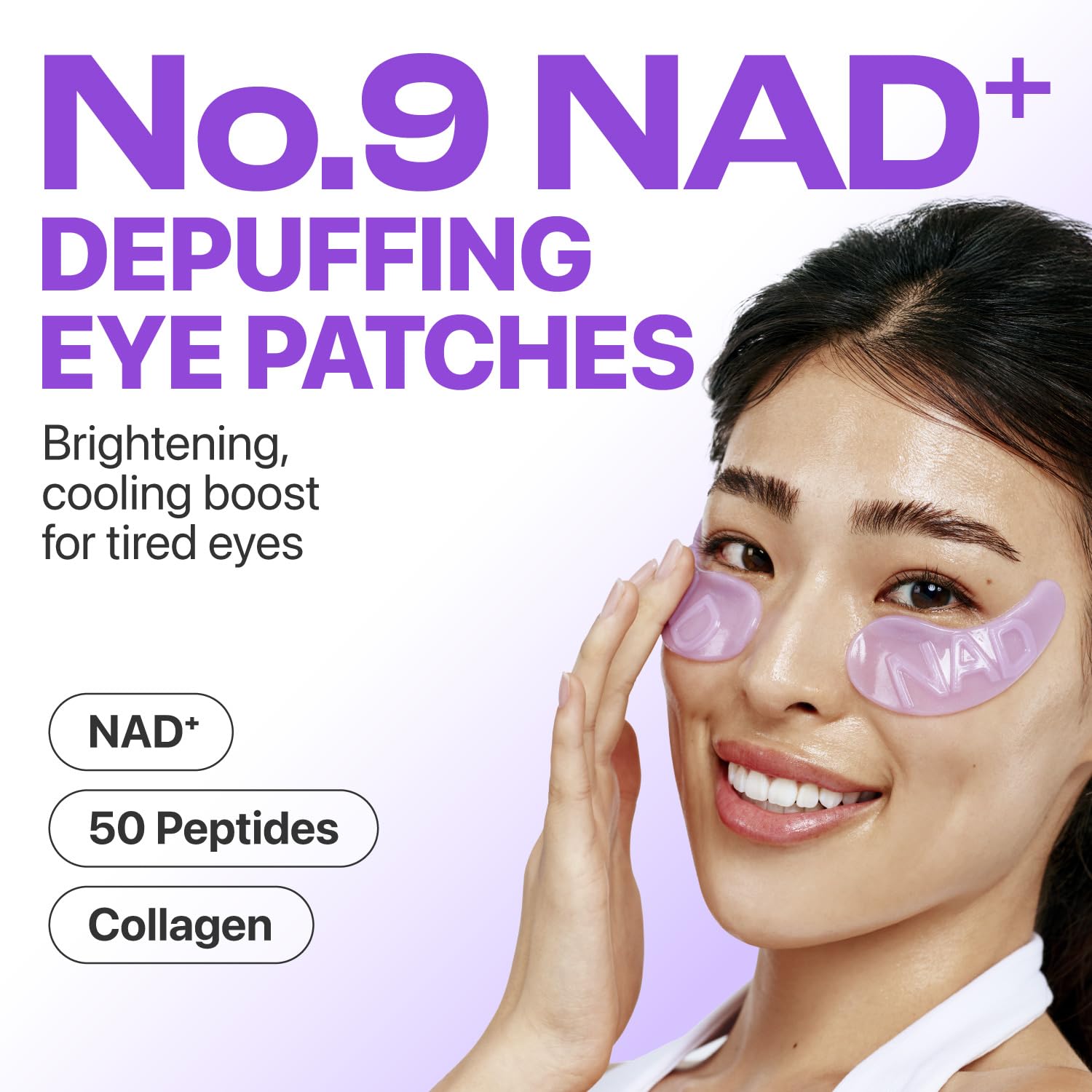 Numbuzin No. 9 NAD+ Collagen Under Eye Patches