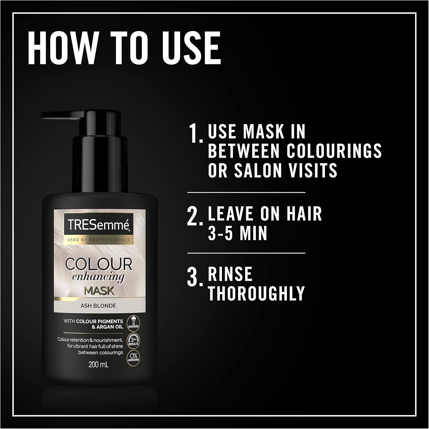 TRESemme Colour Enhancing Hair Mask - Ash Blonde