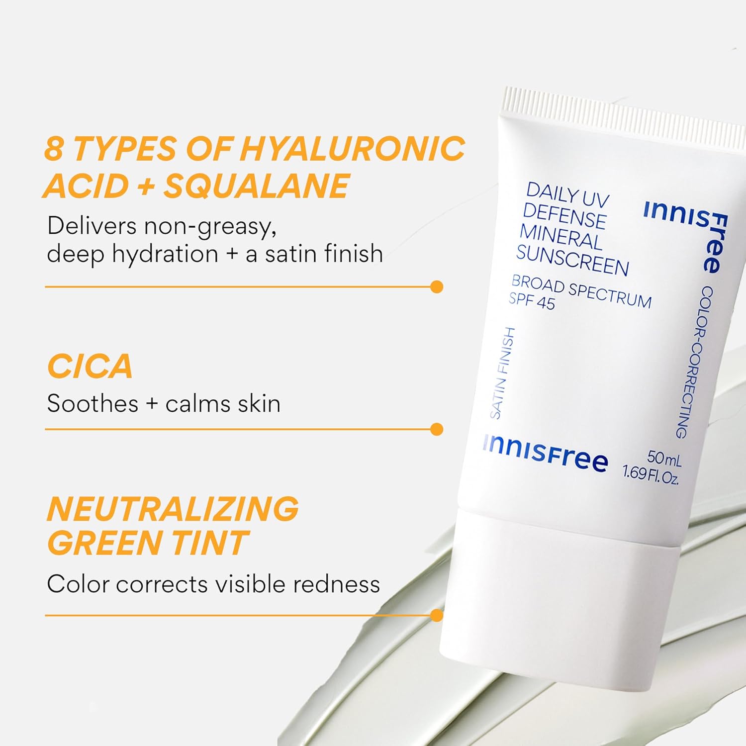 Innisfree Daily UV Defense Mineral Sunscreen SPF 45