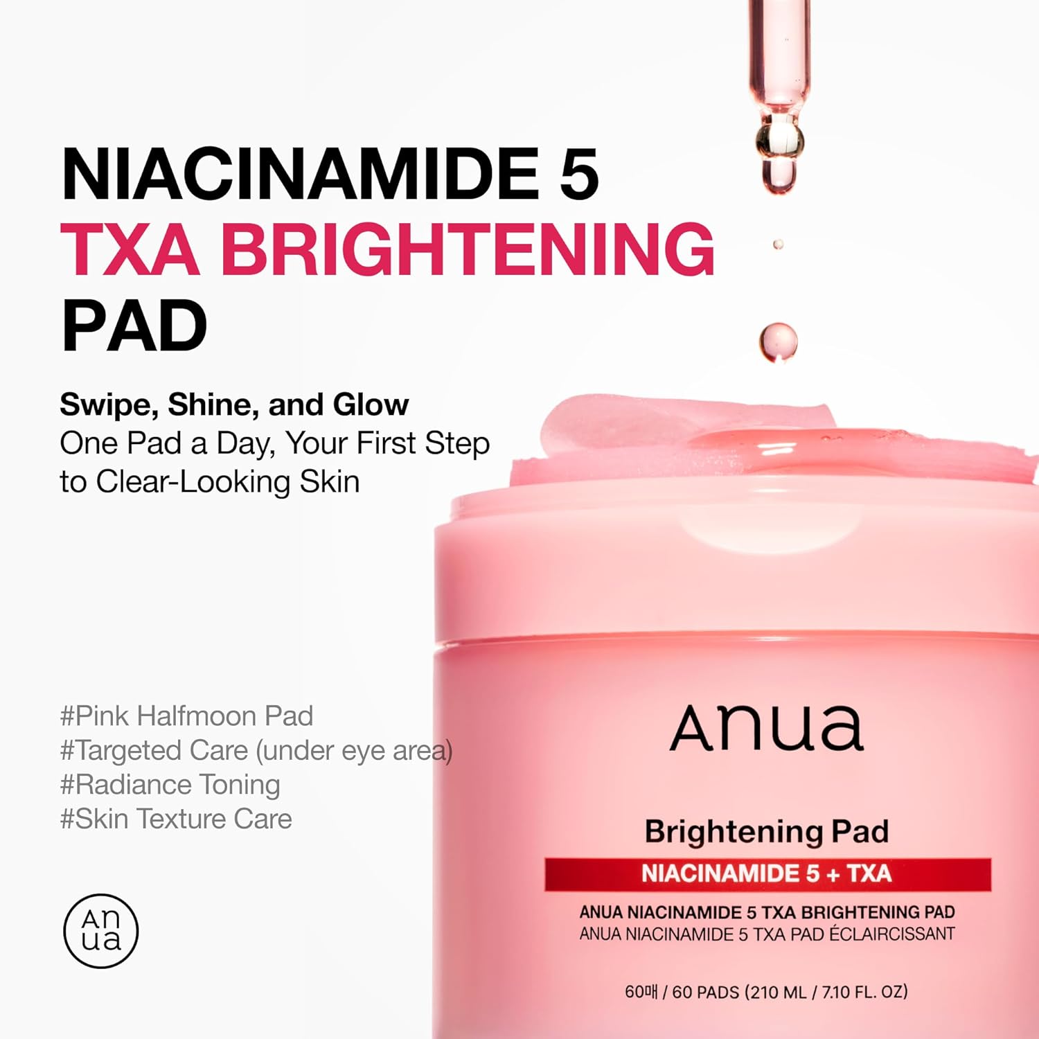 Anua Niacinamide 5 + TXA Brightening Pad
