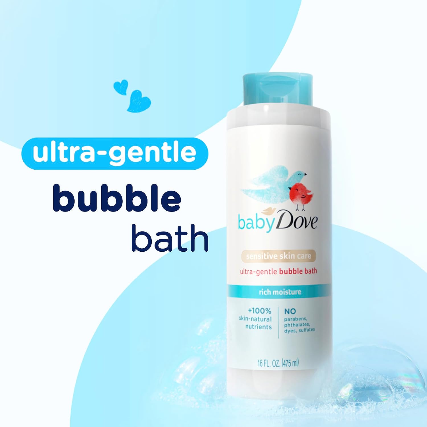 Baby Dove Rich Moisture Bubble Bath
