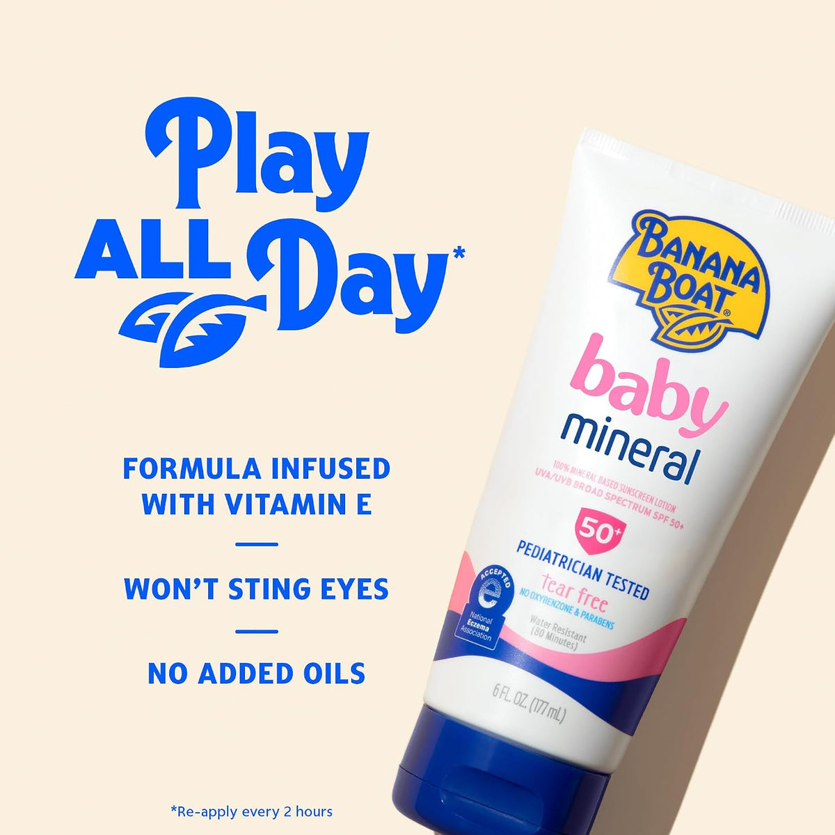 Banana Boat Mineral Baby Sunscreen Lotion SPF 50