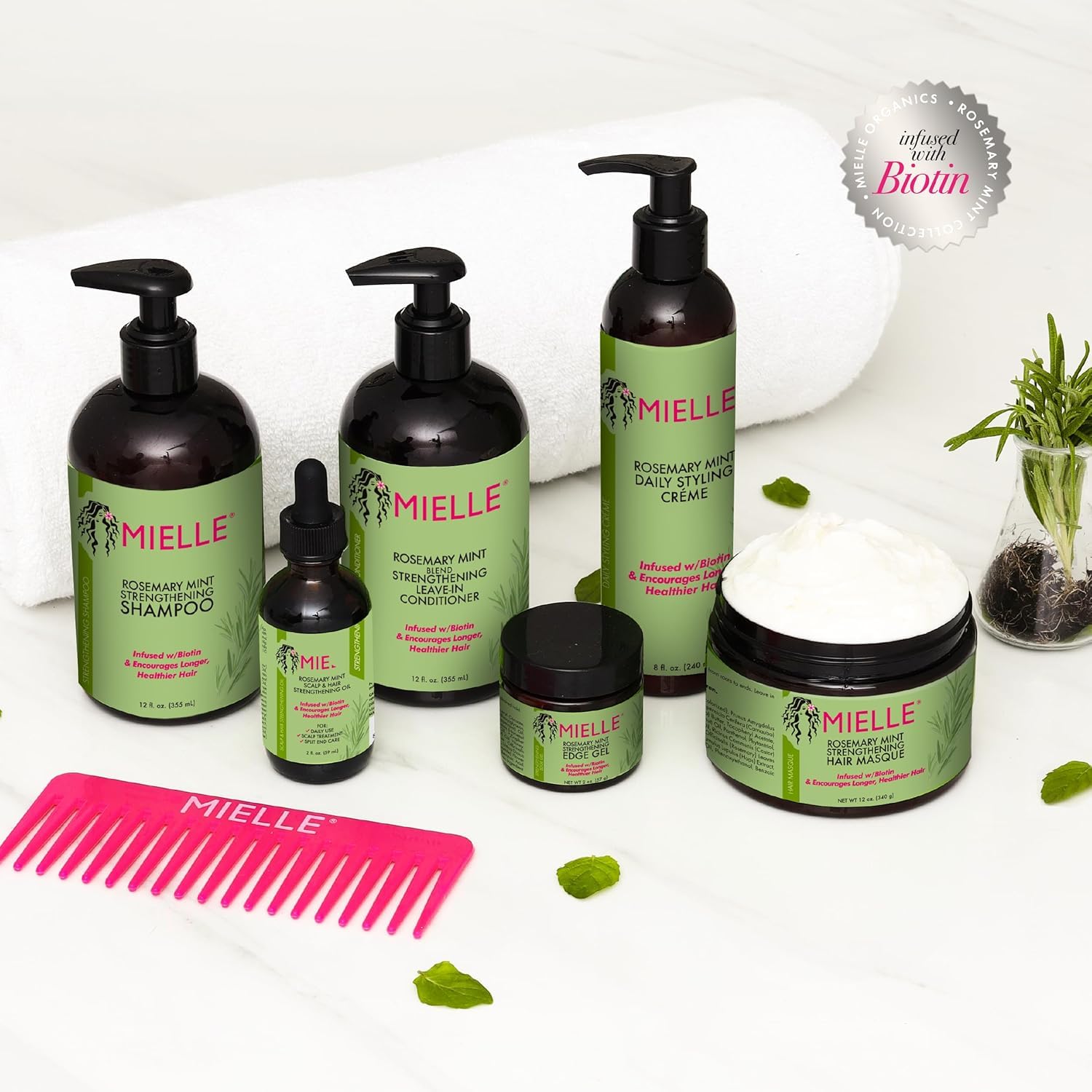 Mielle Rosemary Mint Strengthening Hair Masque