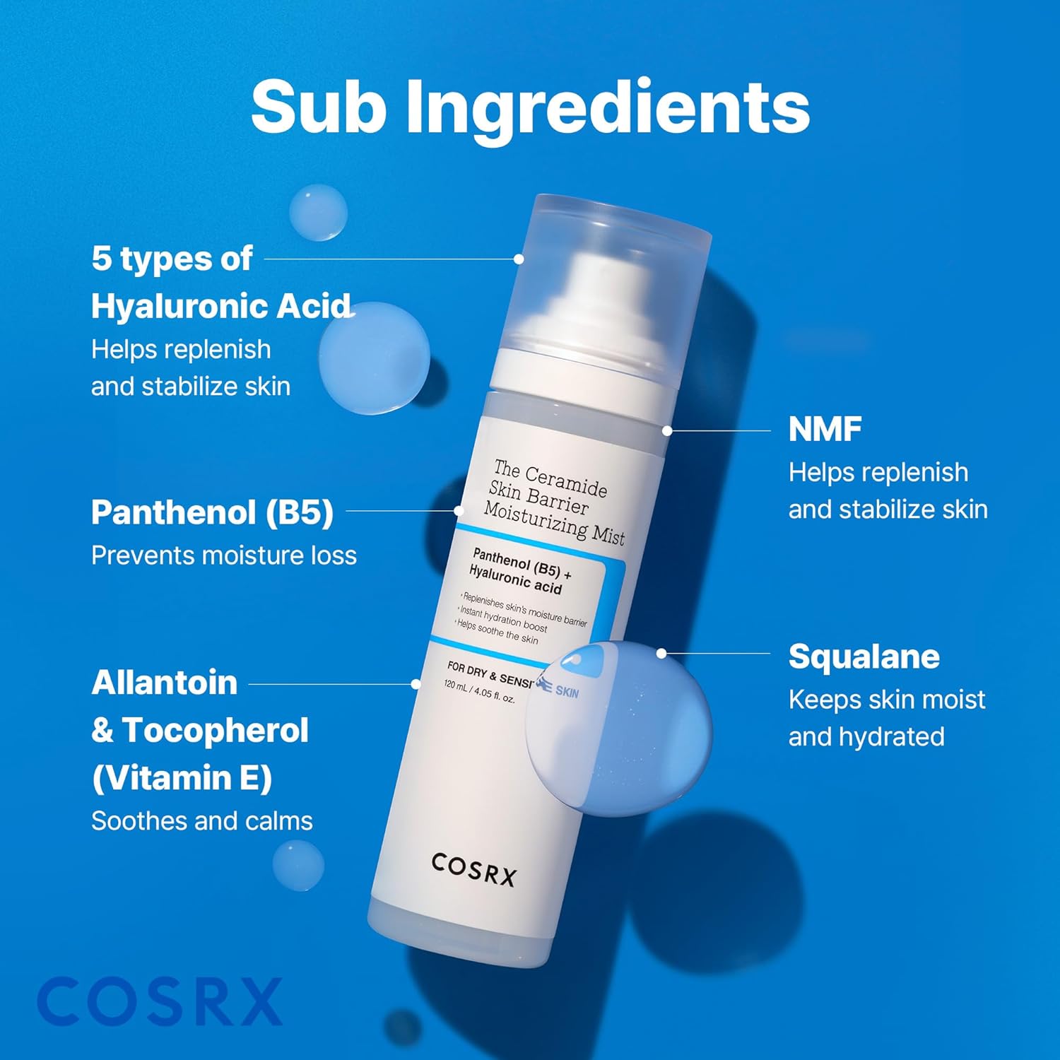 Cosrx The Ceramide Skin Barrier Moisturizing Mist