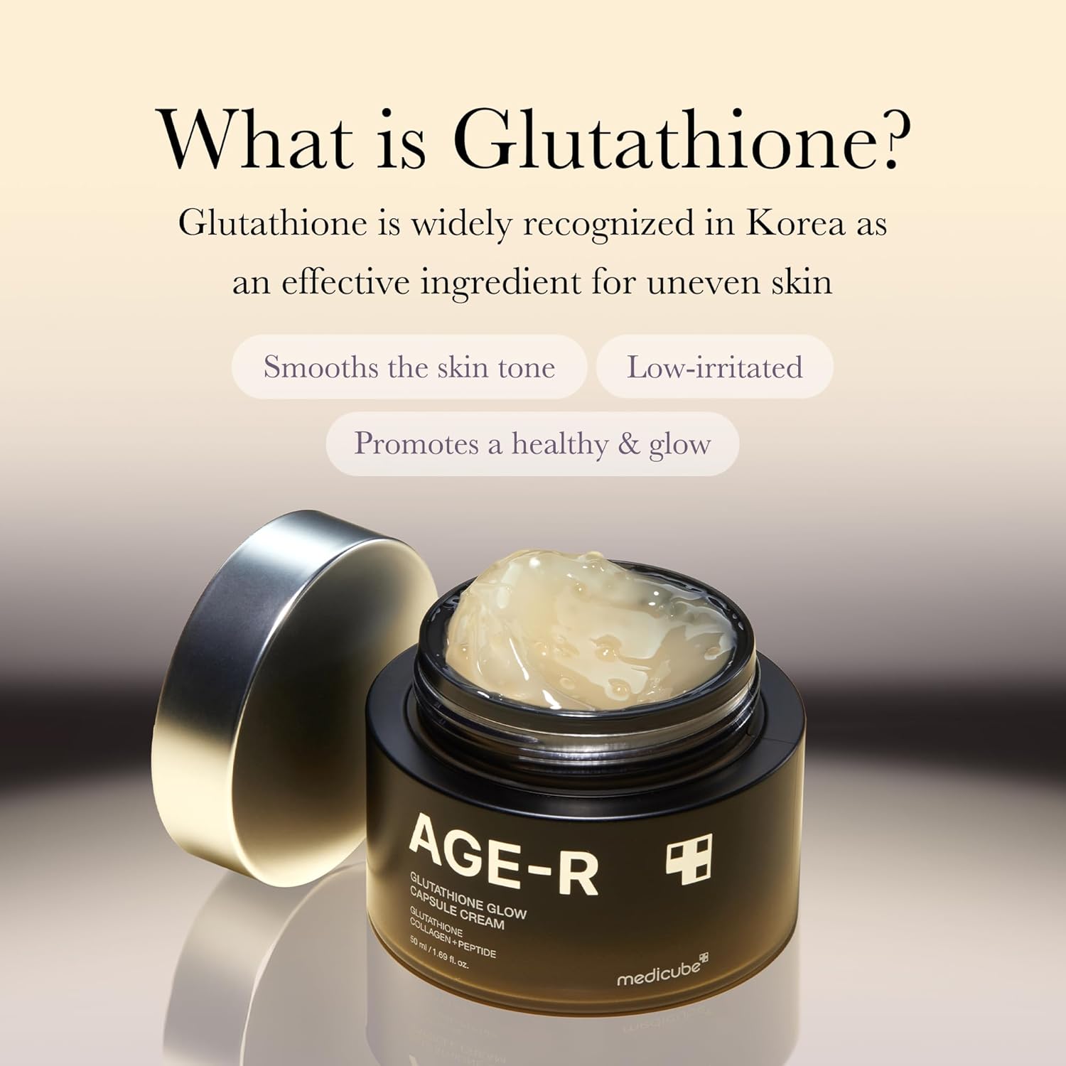 Medicube Age-R Glutathione Glow Capsule Cream