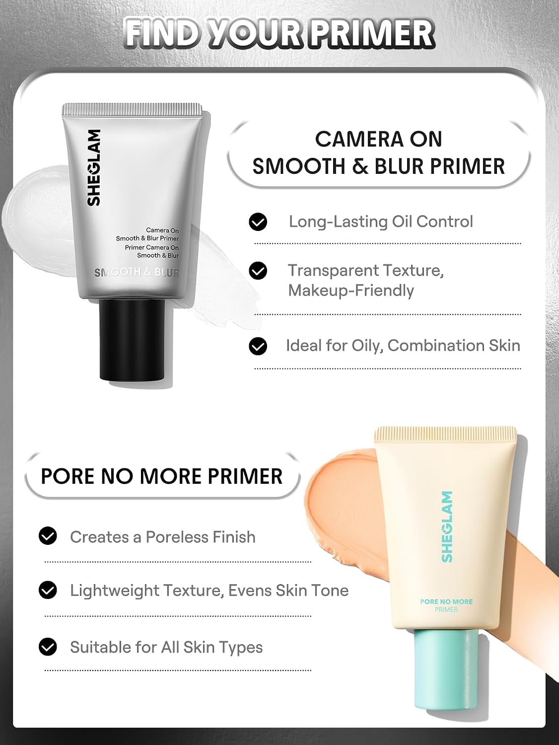 Sheglam Camera On Smooth And Blur Primer