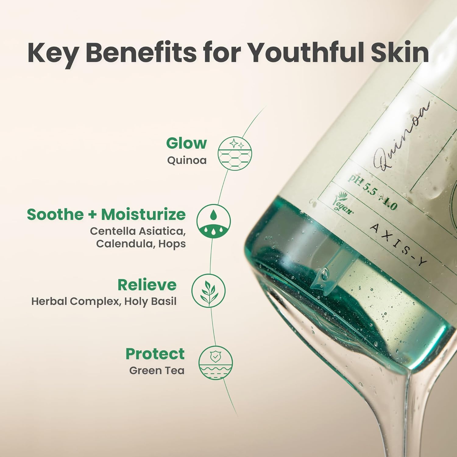 Axis-Y Quinoa One-Step Balanced Gel Cleanser