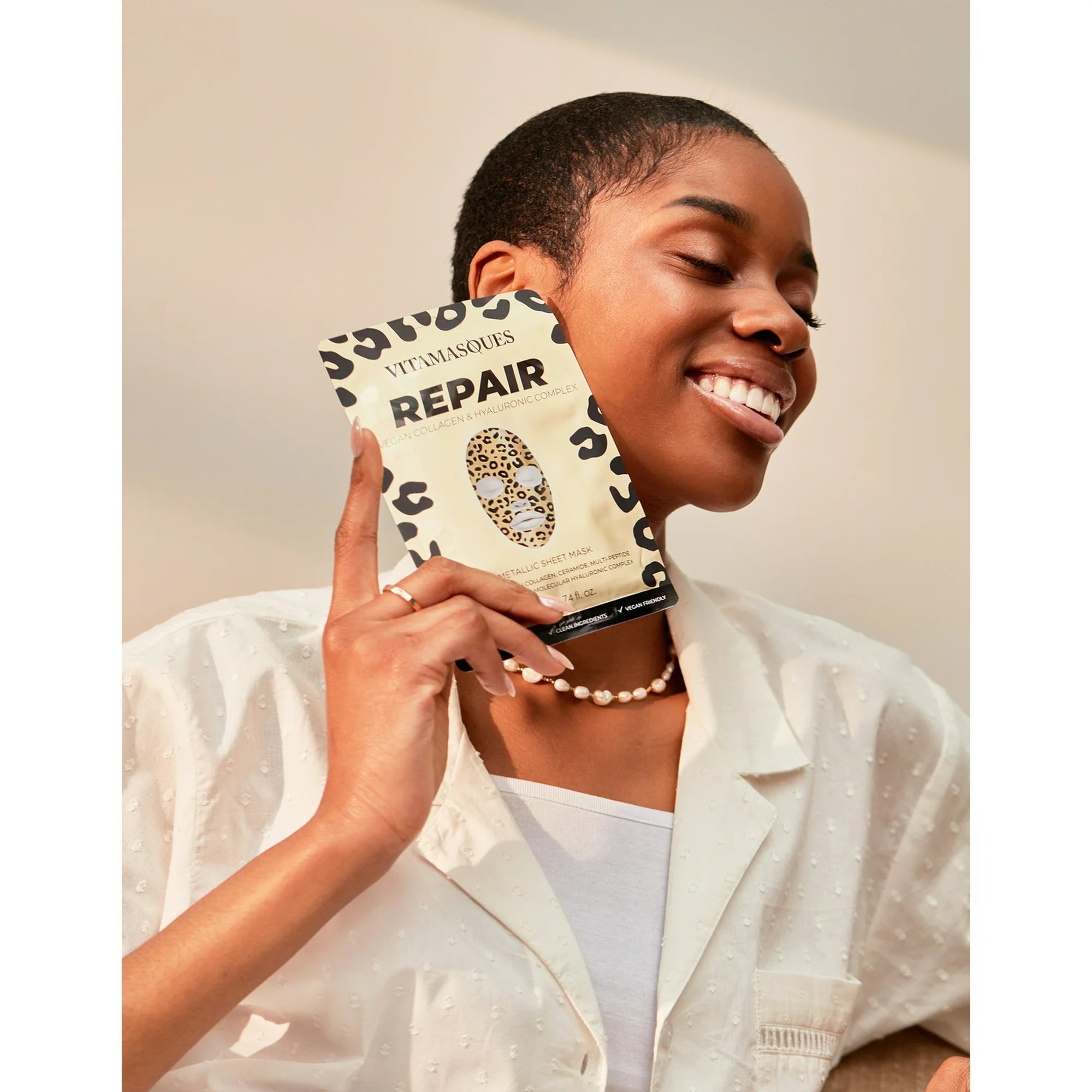 Vitamasques Repair Metallic Sheet Mask