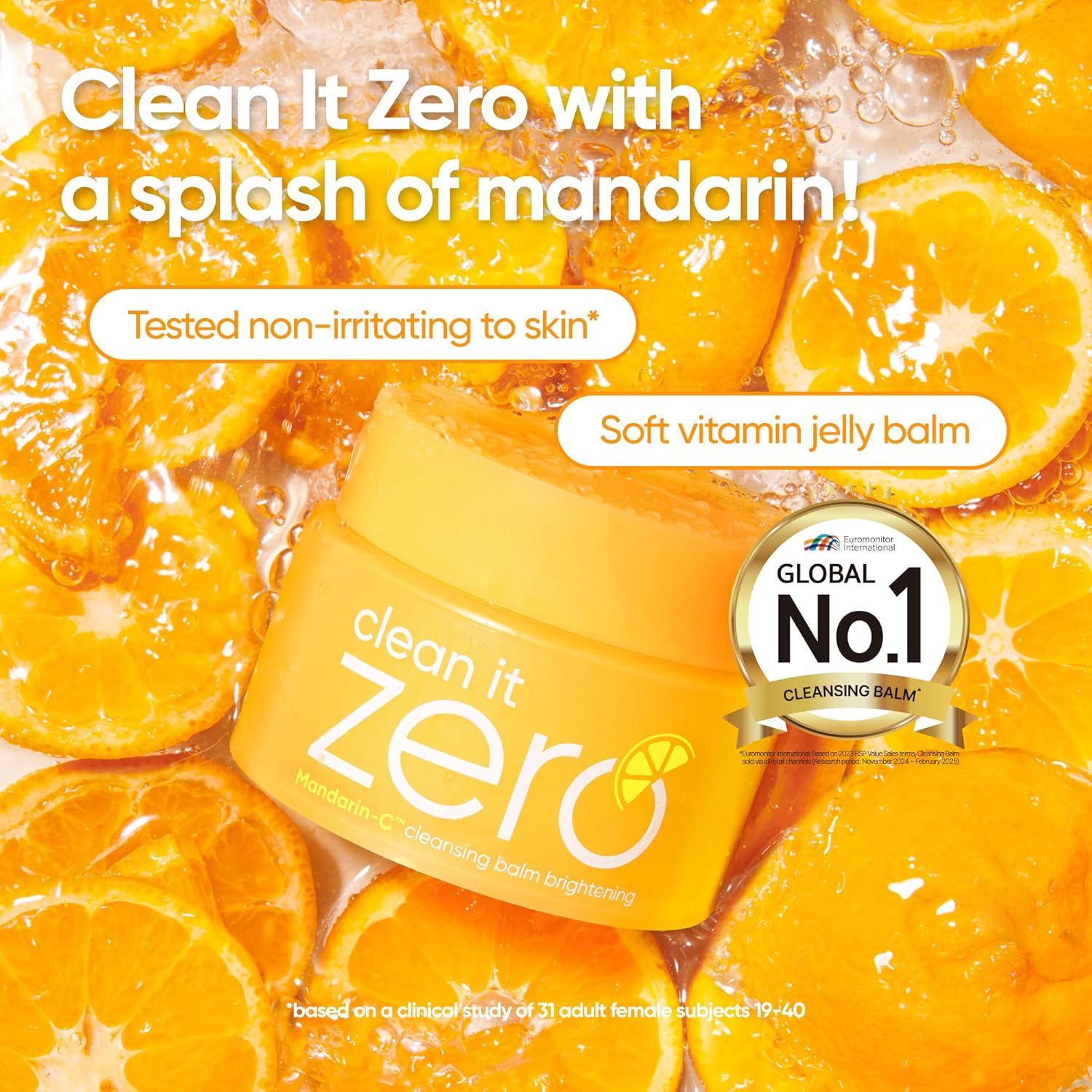 Banila Co Mandarin C Clean It Zero Cleansing Balm