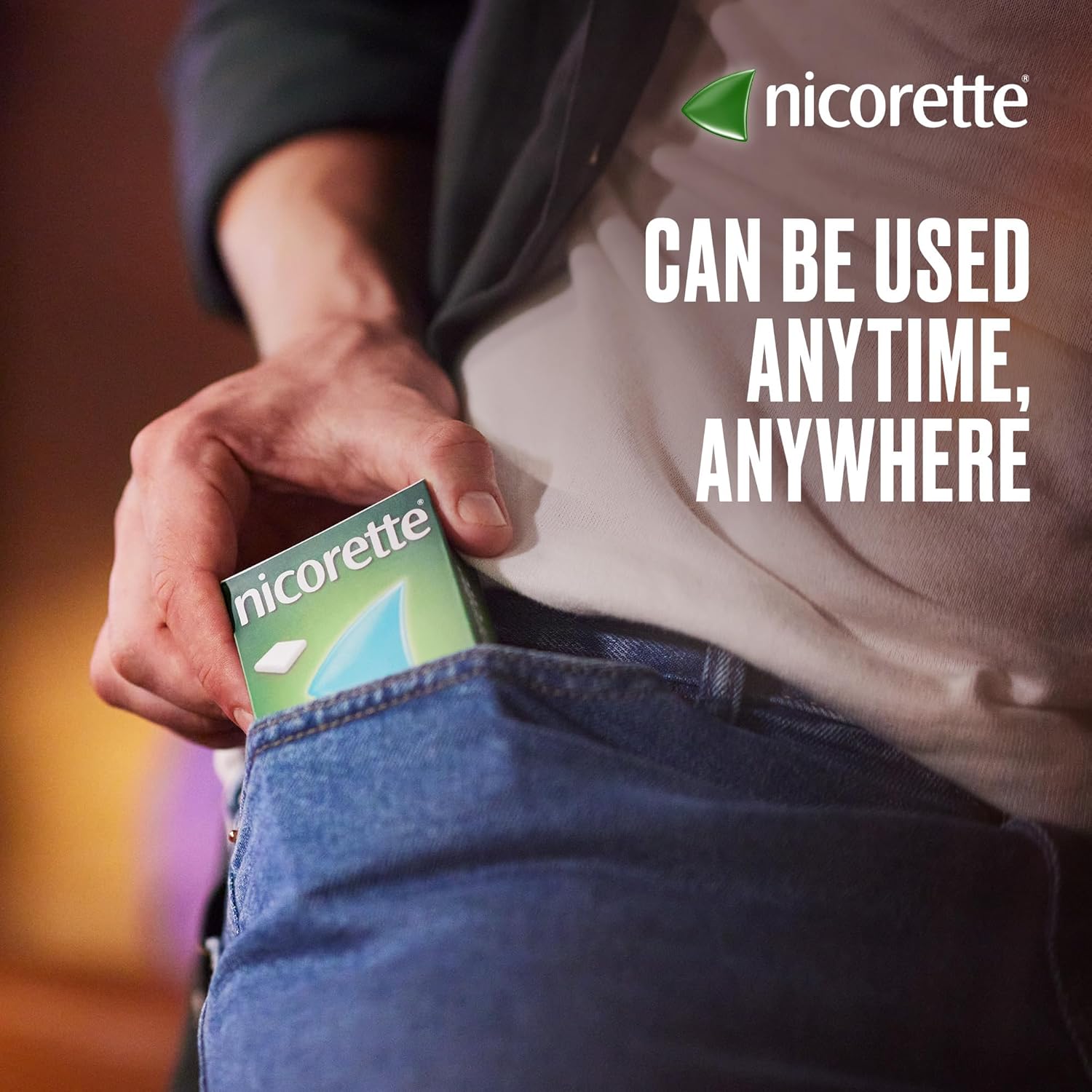Nicorette Nicotine Gum 4mg Fruitfusion Flavor
