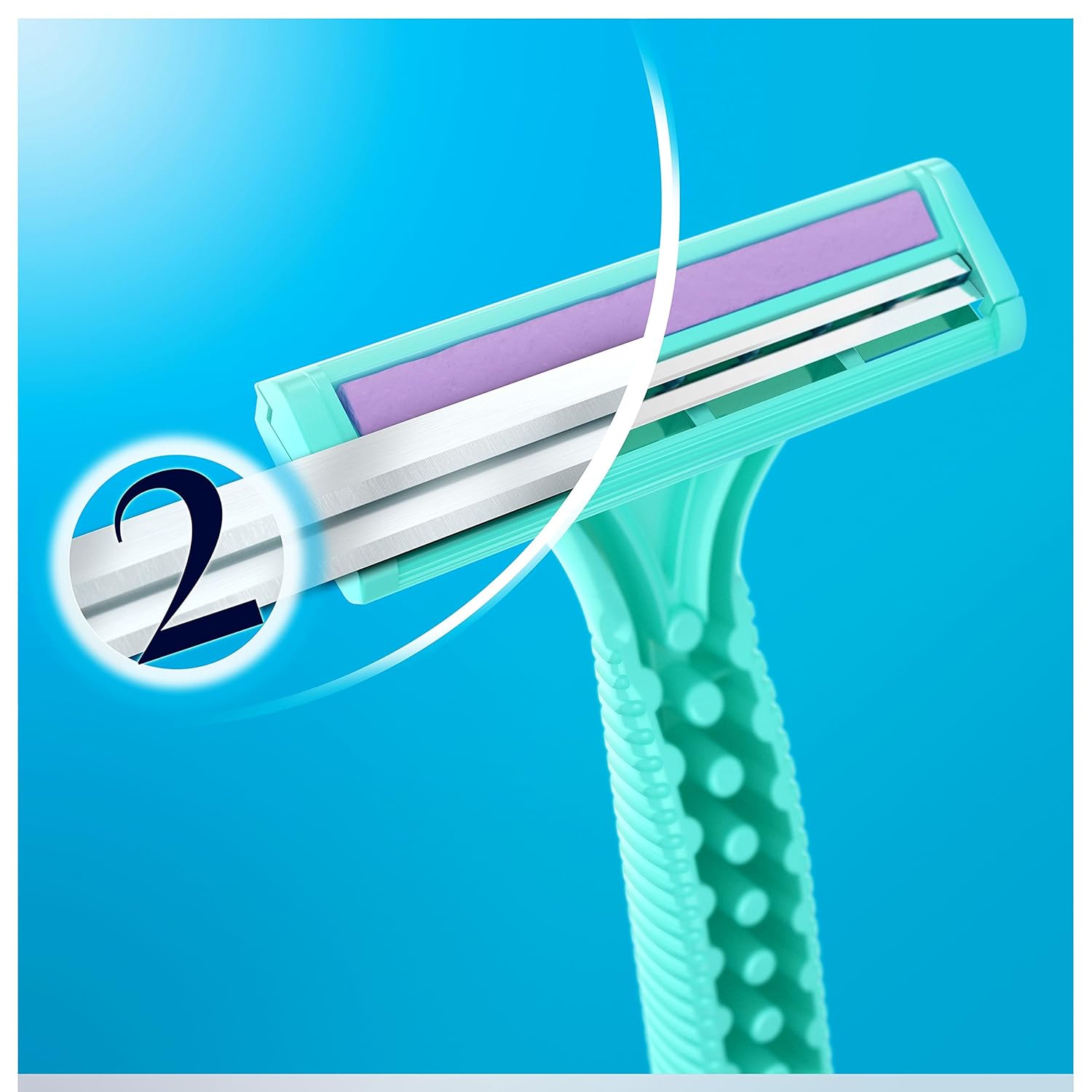 Gillette Simply Venus 2 Blades Women Disposable Razor - 4 Pack