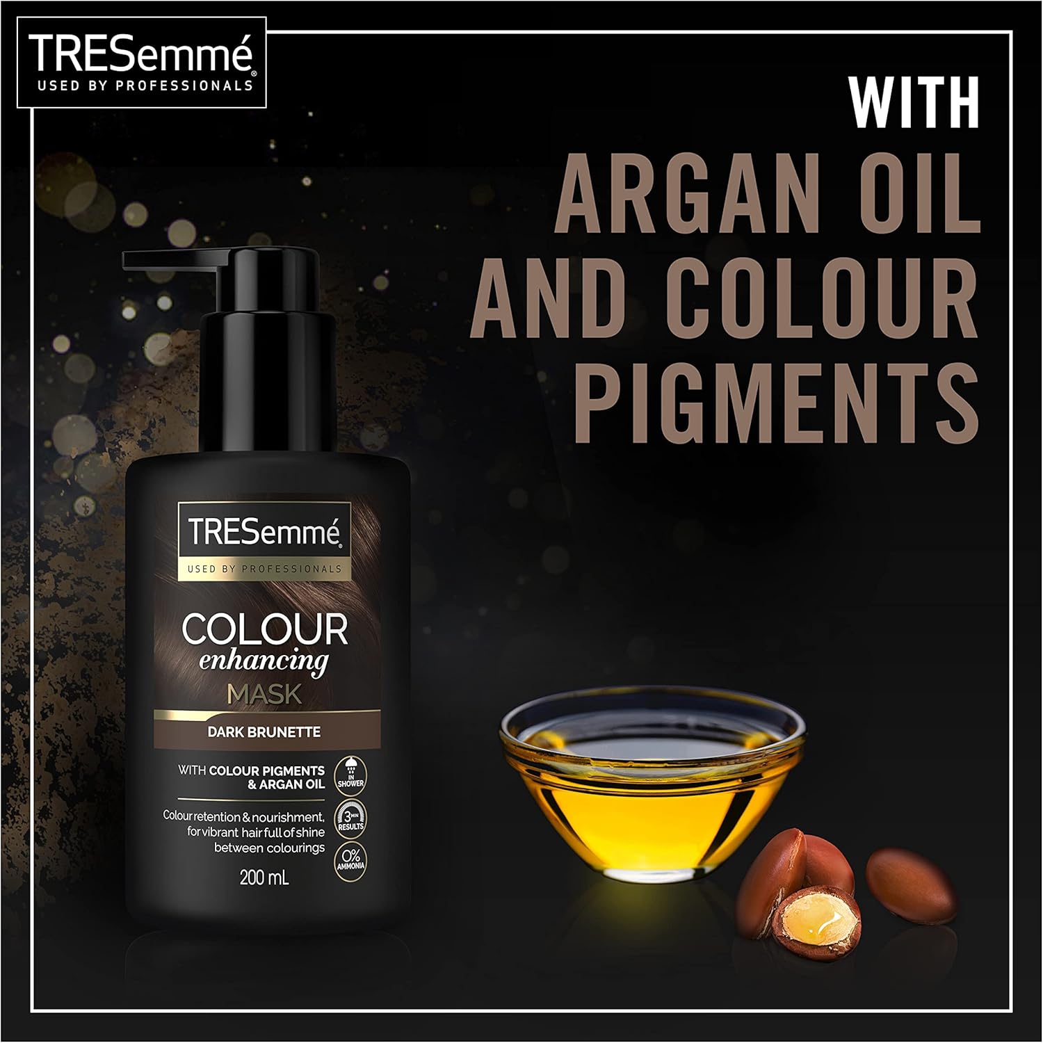 TRESemme Colour Enhancing Hair Mask - Dark Brunette