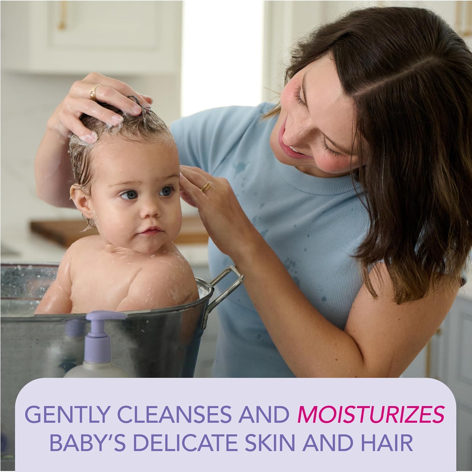 Jergens Baby Calming Head to Toe Foaming Wash