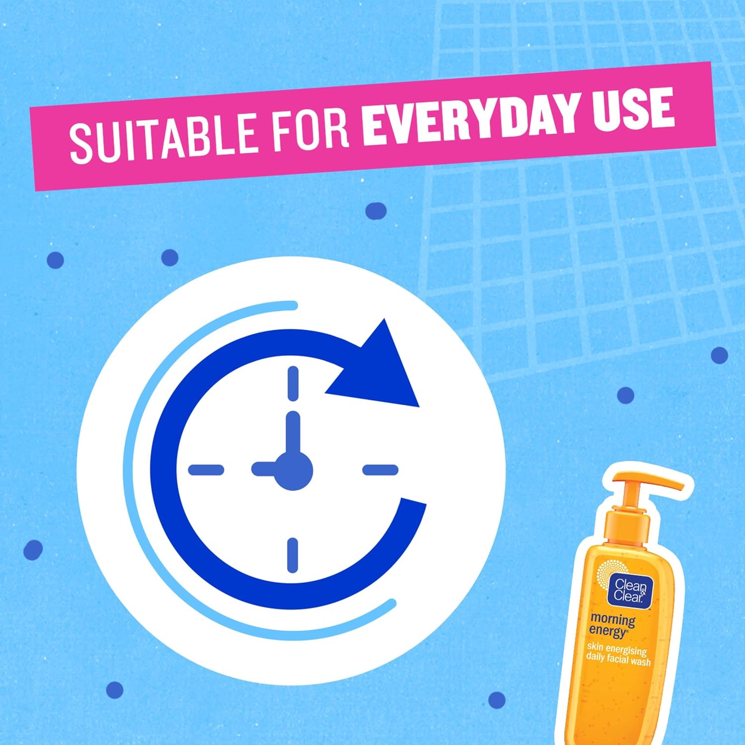 Clean & Clear® Morning Energy Skin Energising Daily Facial Wash