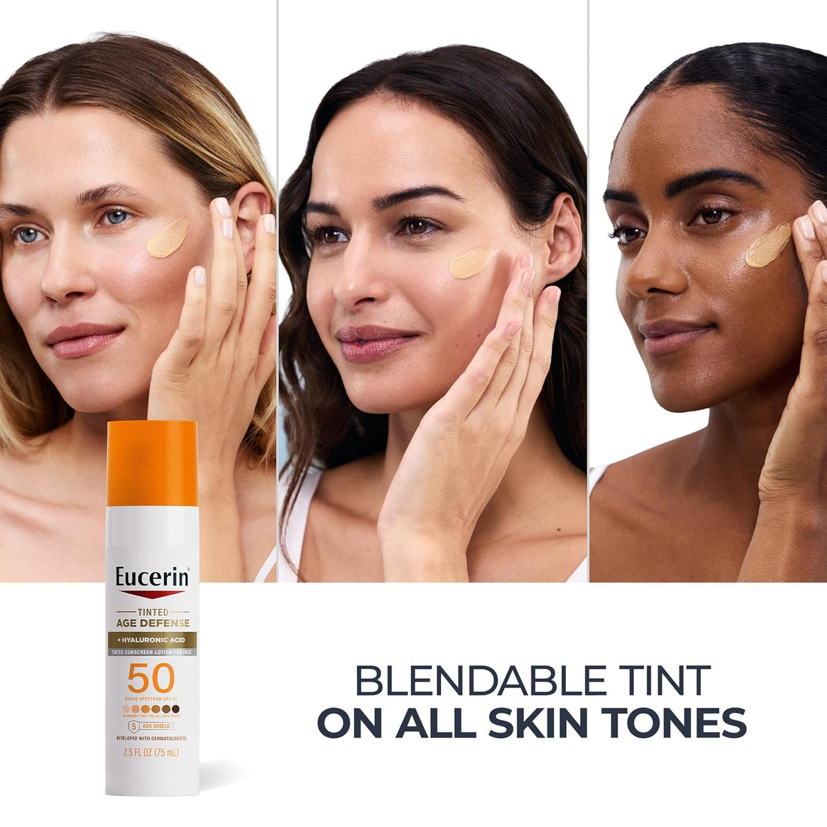 Eucerin Tinted Age Defense Face Sunscreen SPF 50