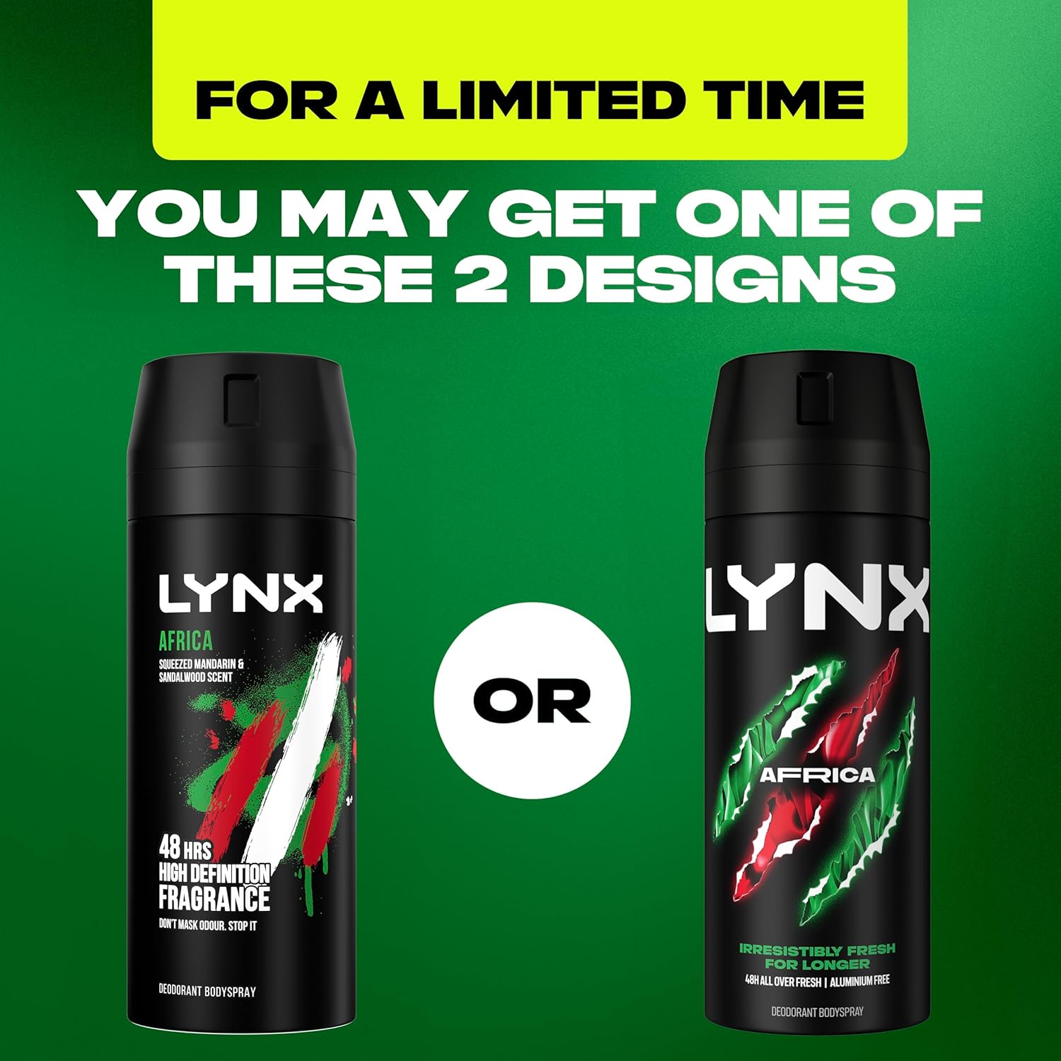 Lynx Africa Deodorant Body Spray