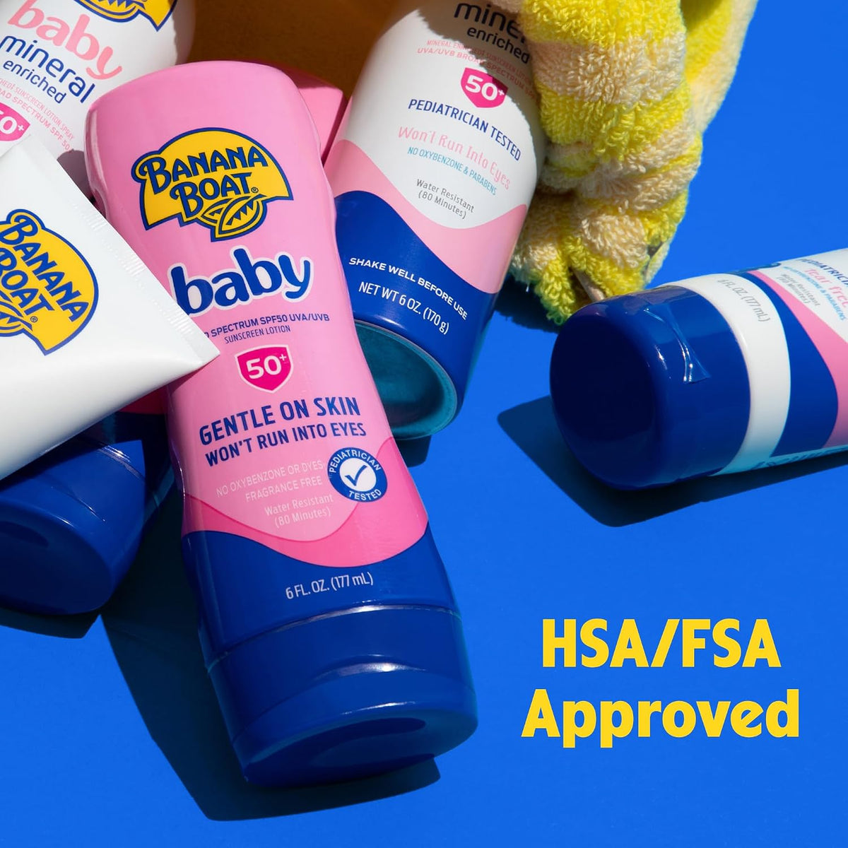 Banana Boat Mineral Baby Sunscreen Lotion SPF 50
