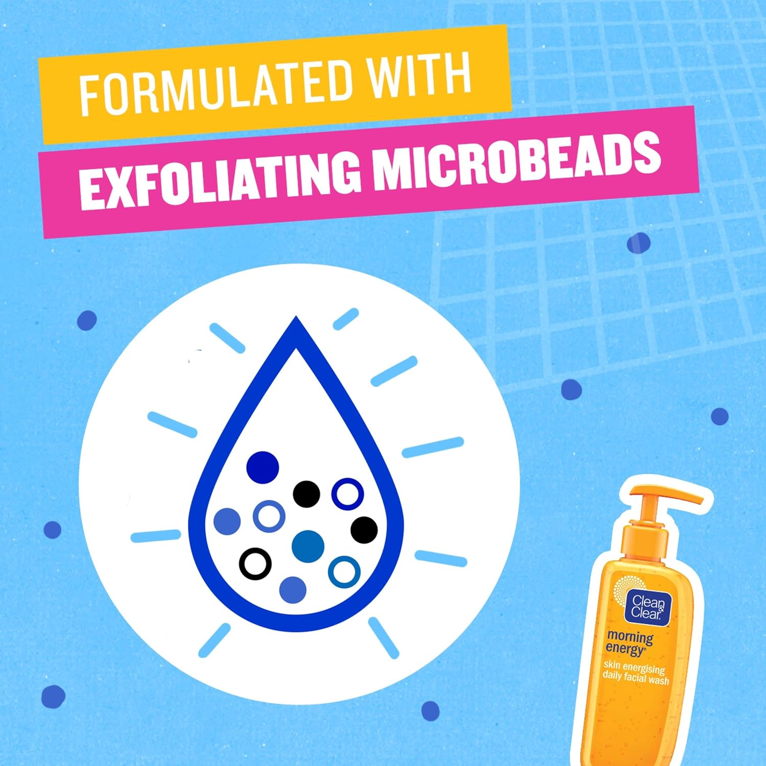 Clean & Clear® Morning Energy Skin Energising Daily Facial Wash