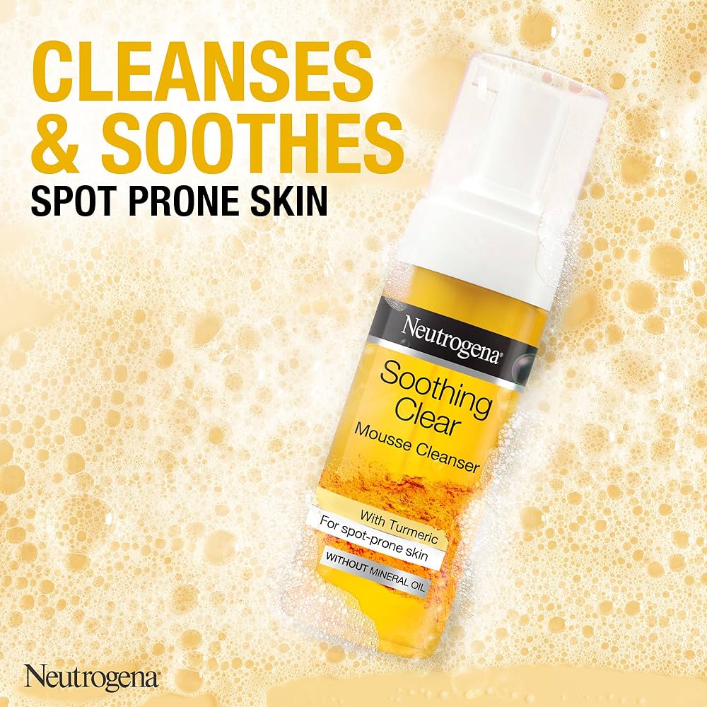 Neutrogena Soothing Clear Mousse Cleanser