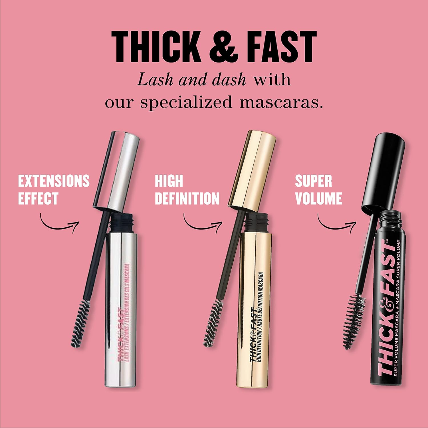 Soap & Glory Thick & Fast Volumising & Lengthening Mascara