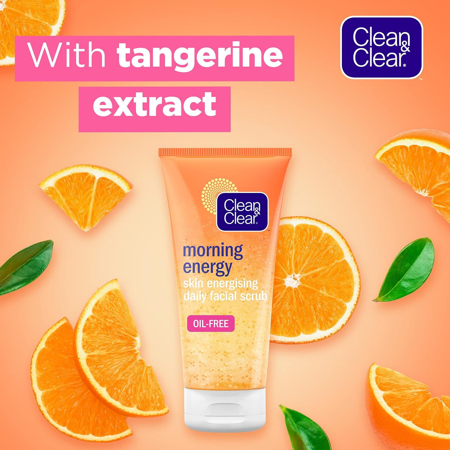 Clean & Clear® Morning Energy Skin Energising Daily Facial Scrub