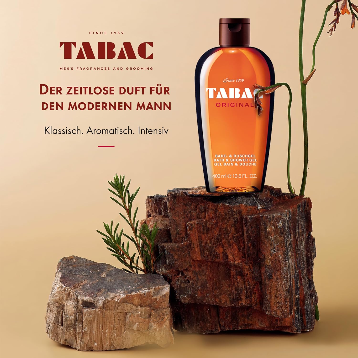 Tabac Original Bath and Shower Gel for Men by Maurer & Wirtz