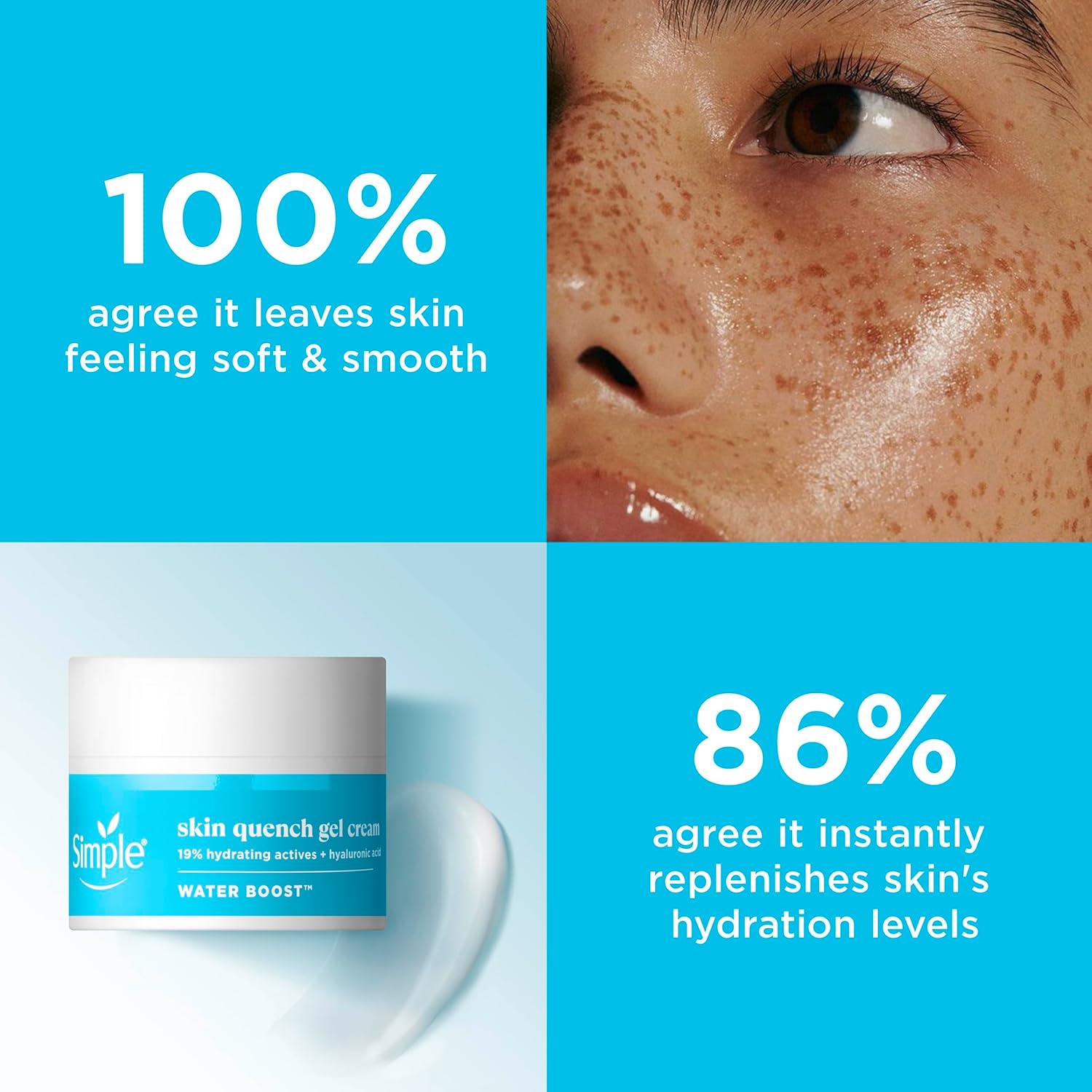 Simple Skin Quench Water Boost Gel Cream