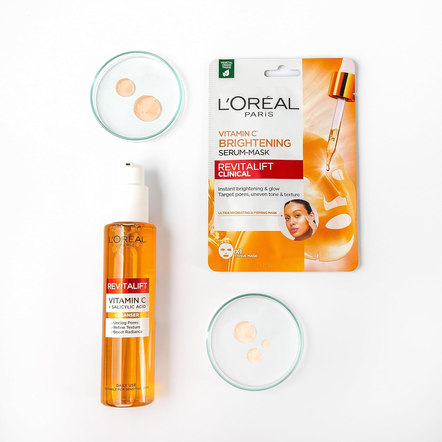 L'Oreal Paris Revitalift Vitamin C + Salicylic Refining Foam Cleanser