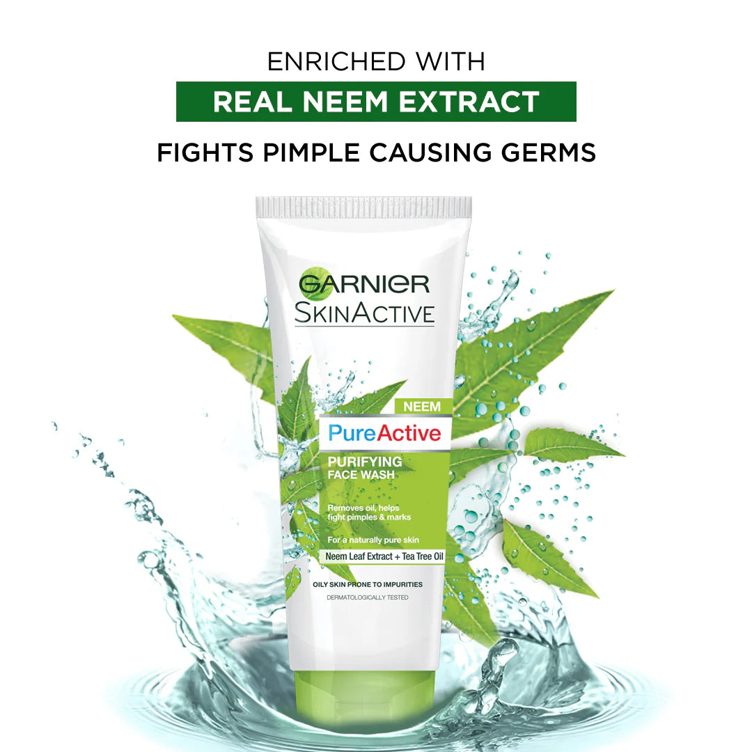 Garnier SkinActive Pure Active Neem Purifying Face Wash