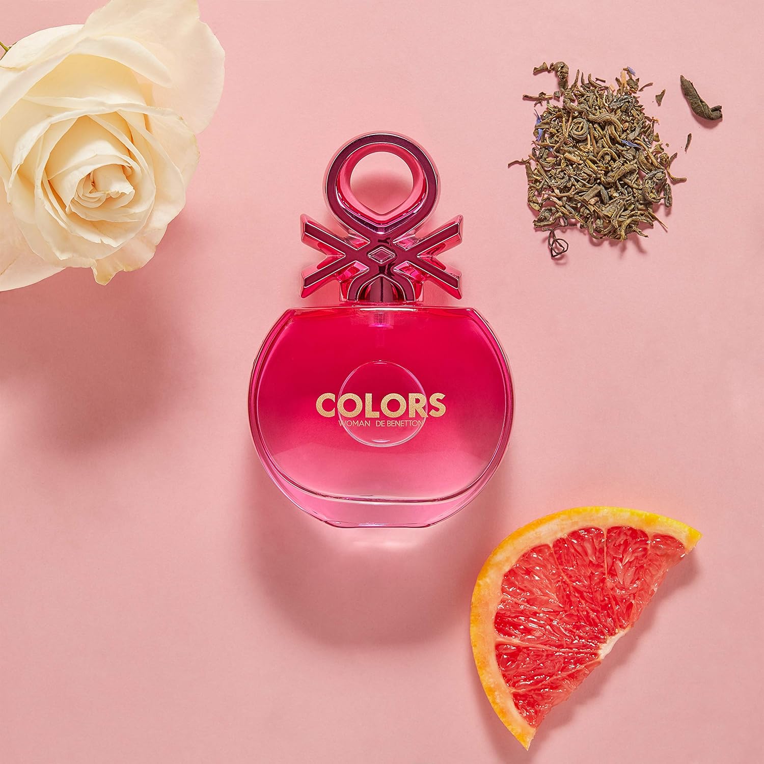 Benetton Colors Pink For Women Eau De Toilette