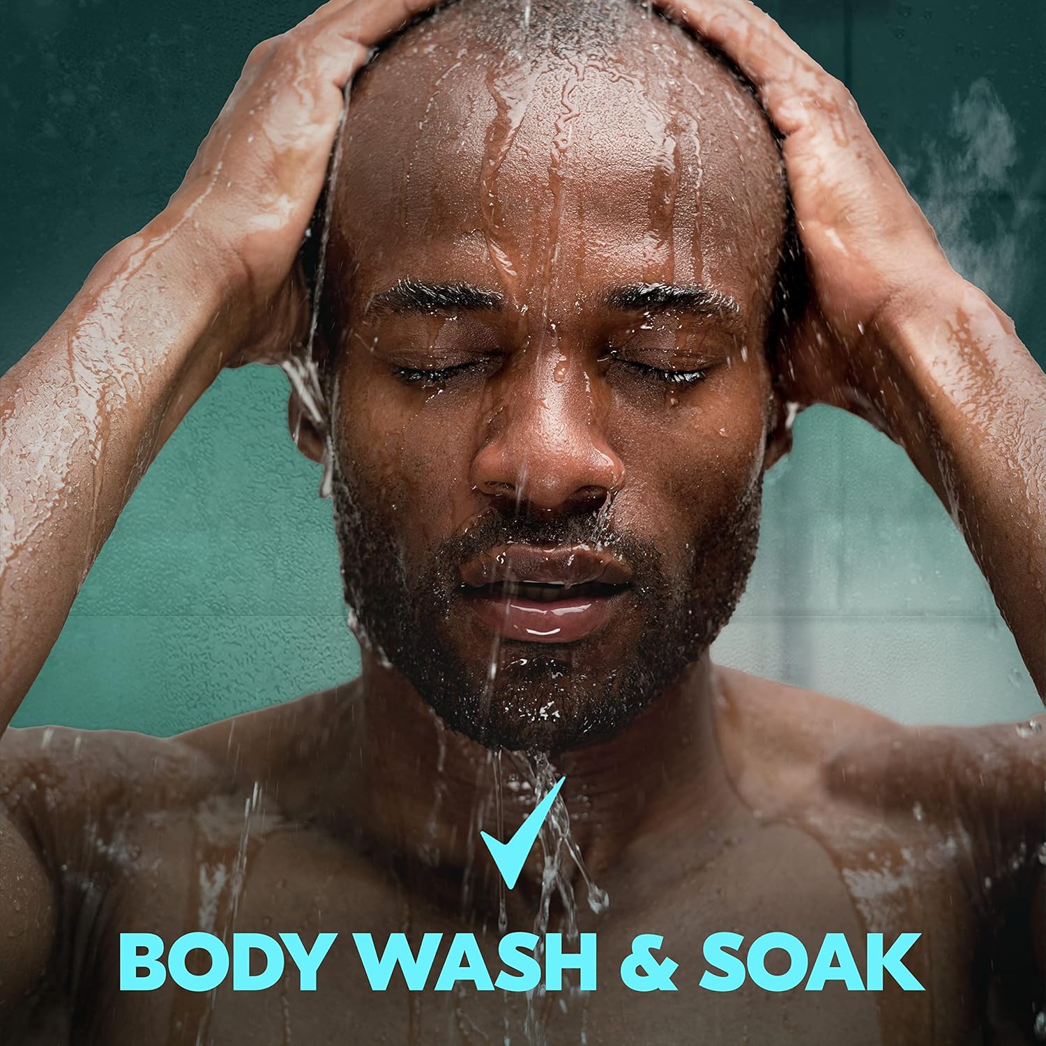 Degree Maximum Recovery Cool Rush Body Wash & Soak Amino Acids