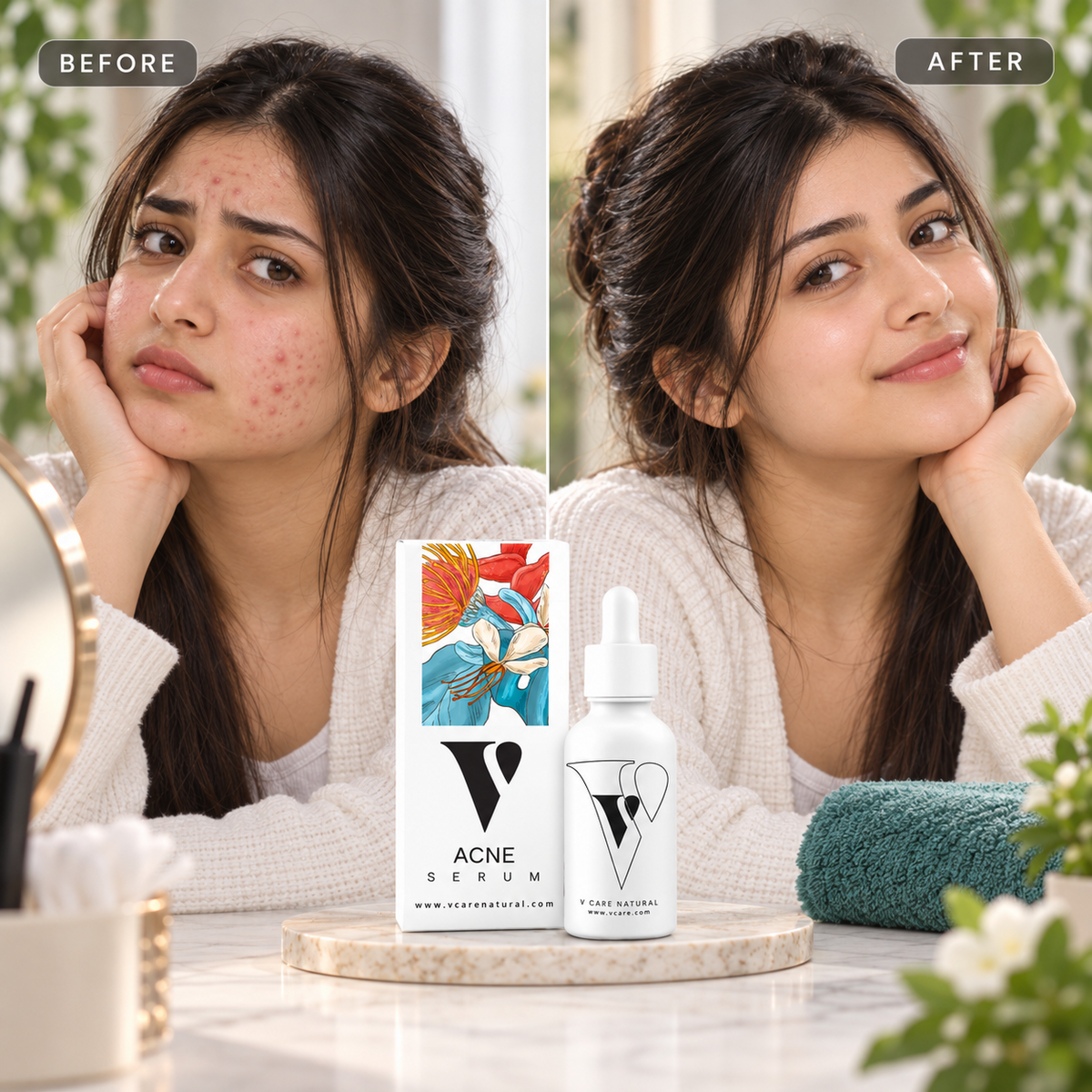 VCare Natural Acne Serum
