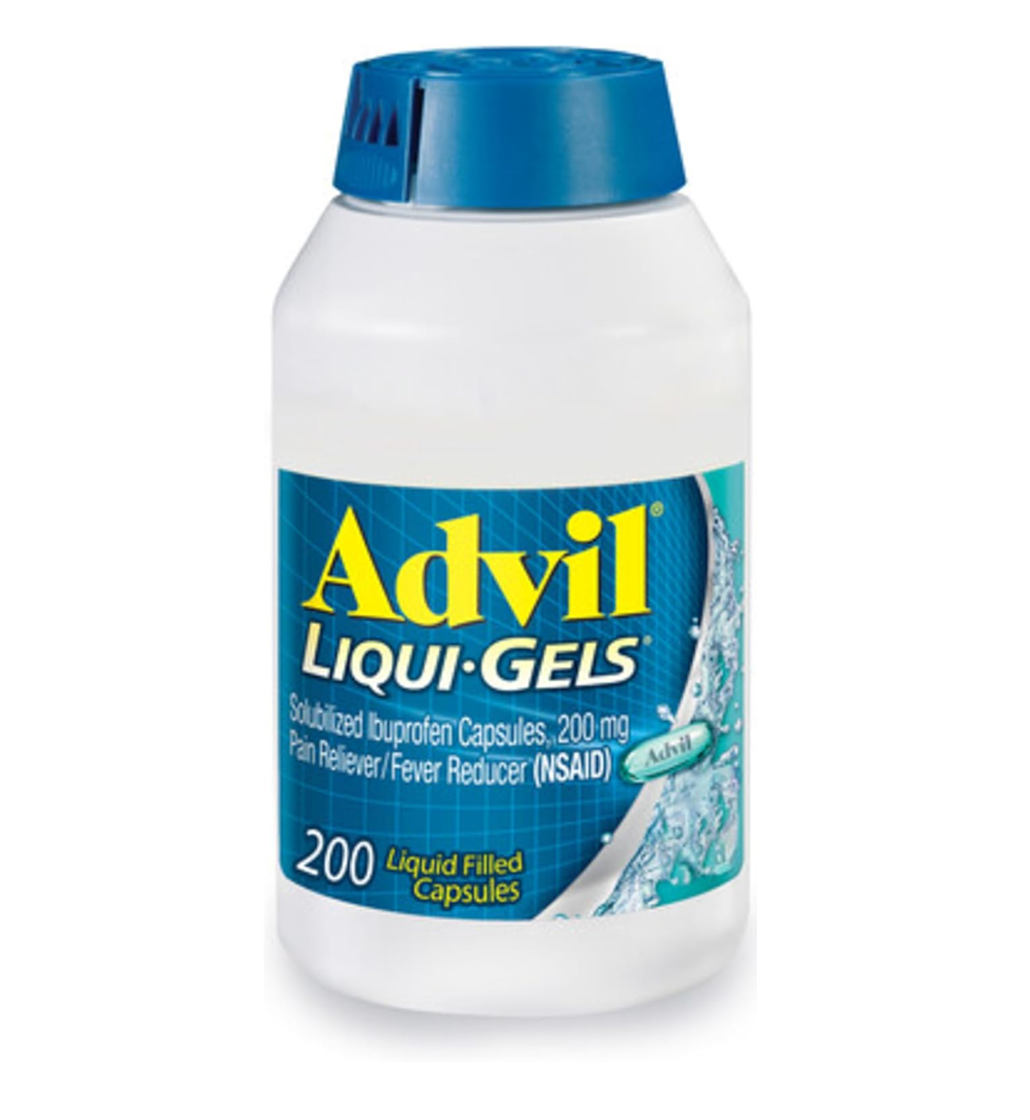 Advil Liqui-Gels Ibuprofen Pain Relief & Fever Reducer Capsules
