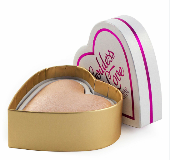 Revolution Beauty Blushing Hearts Triple Baked Highlighter - Goddess Of Love