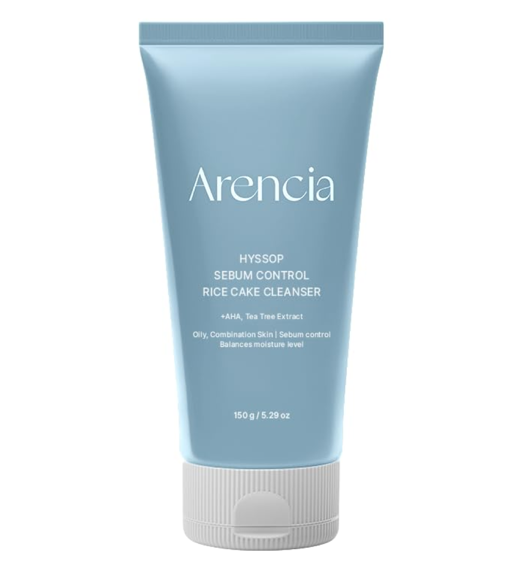 Arencia Hyssop Sebum Control Rice Cake Cleanser