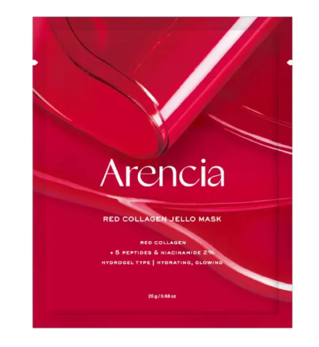Arencia Red Collagen Tensioning Sheet Mask - 1 Sheet