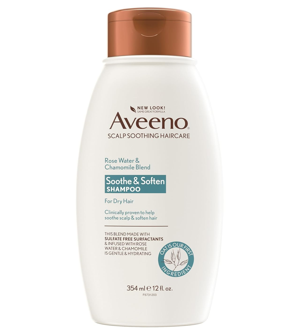 Aveeno_Rosewater_Chamomile_Blend_Soothe_and_Soften_Shampoo