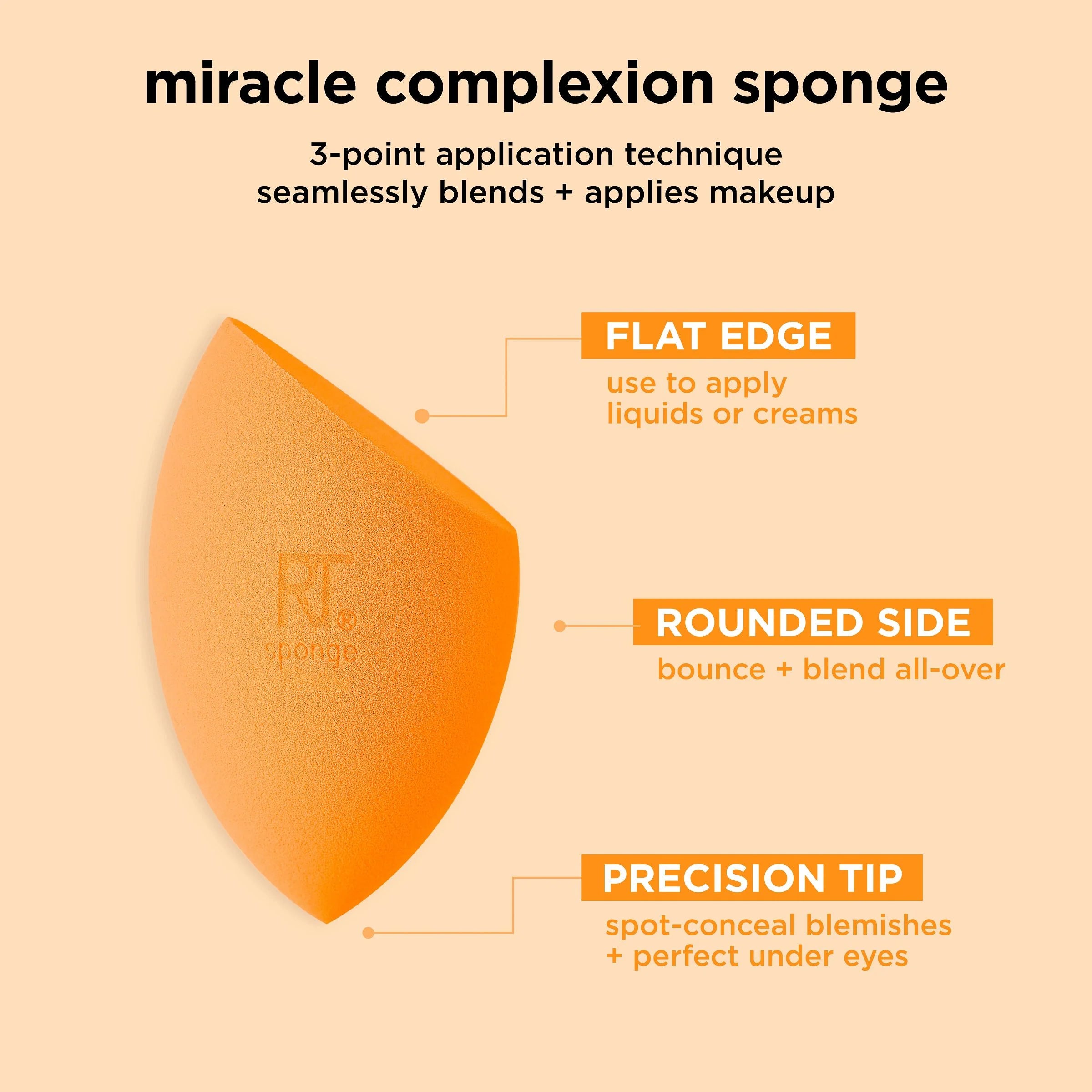 Real Techniques Miracle Complexion Sponge - 4 Pack