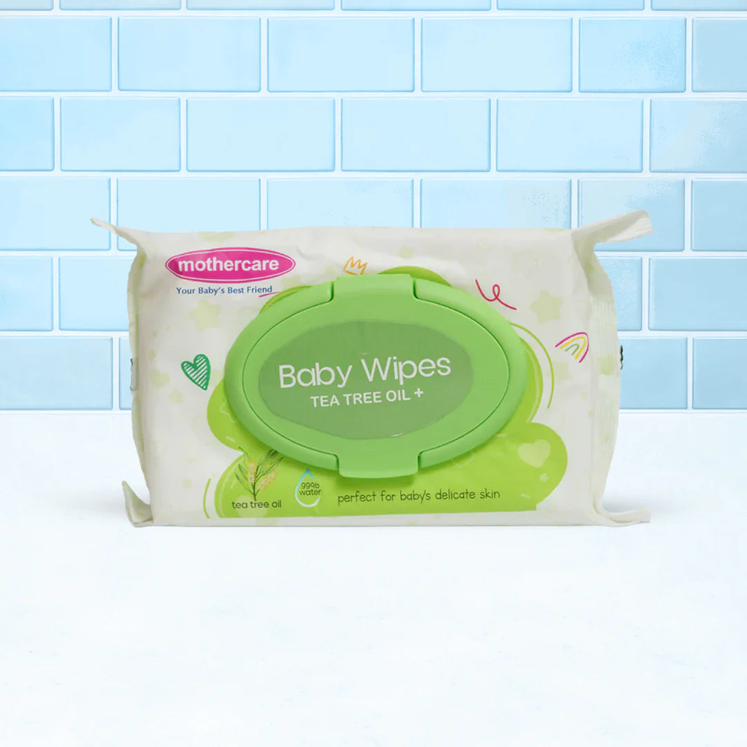Mothercare Baby Wipes Tea Tree Oil (White)