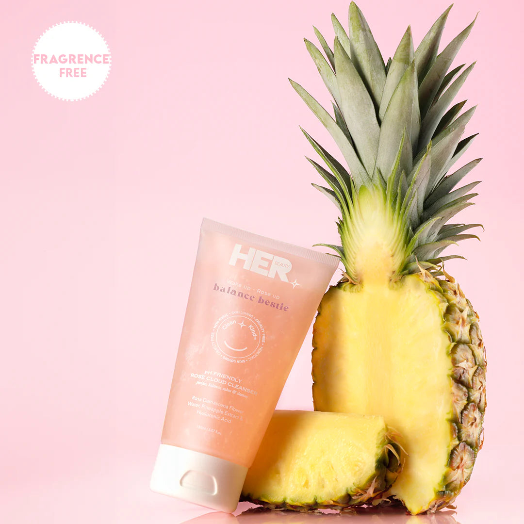 Her Beauty Balance Bestie pH Friendly Rose Cloud Cleanser