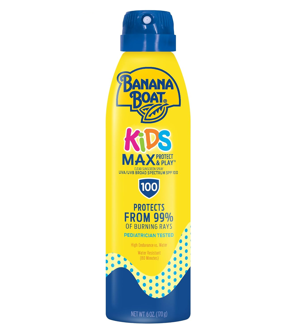 Banana Boat Max Kids Sunscreen Spray SPF 100